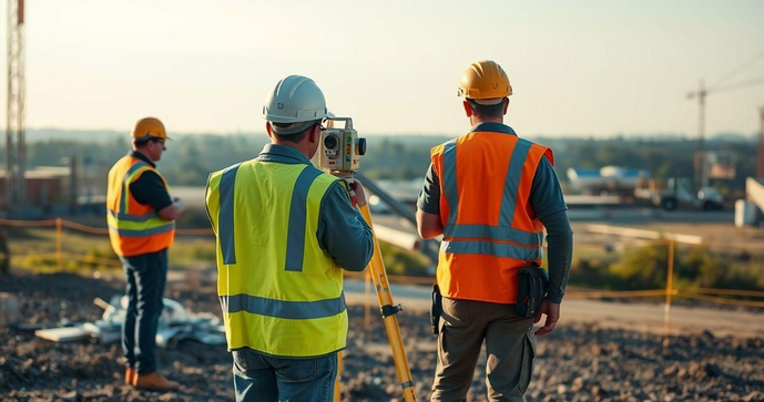 Levantamento topográfico para construção civil é essencial para projetos precisos Levantamento topográfico para construção civil é essencial para projetos precisos