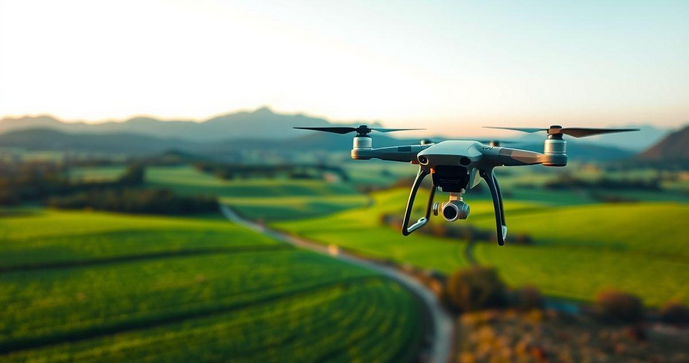 Serviços topográficos com drone que revolucionam a precisão na medição