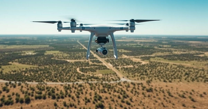 Serviços topográficos com drone aumentam precisão e eficiência Serviços topográficos com drone aumentam precisão e eficiência
